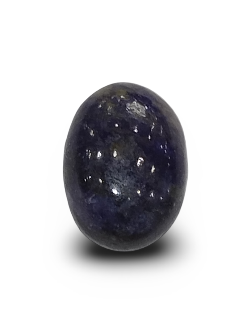 Natural Lapis Lazuli |1H50| Oval Cabochon | Rich Blue with Pyrite Flecks | IGC Certified Certificate No.: IGCDKBAJ42514