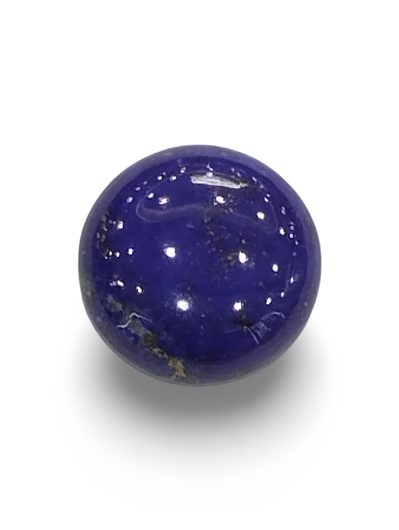 Natural Lapis Lazuli |1H20| Round Shape | IGC Certified Certificate No.: IGCDKBAJ44671