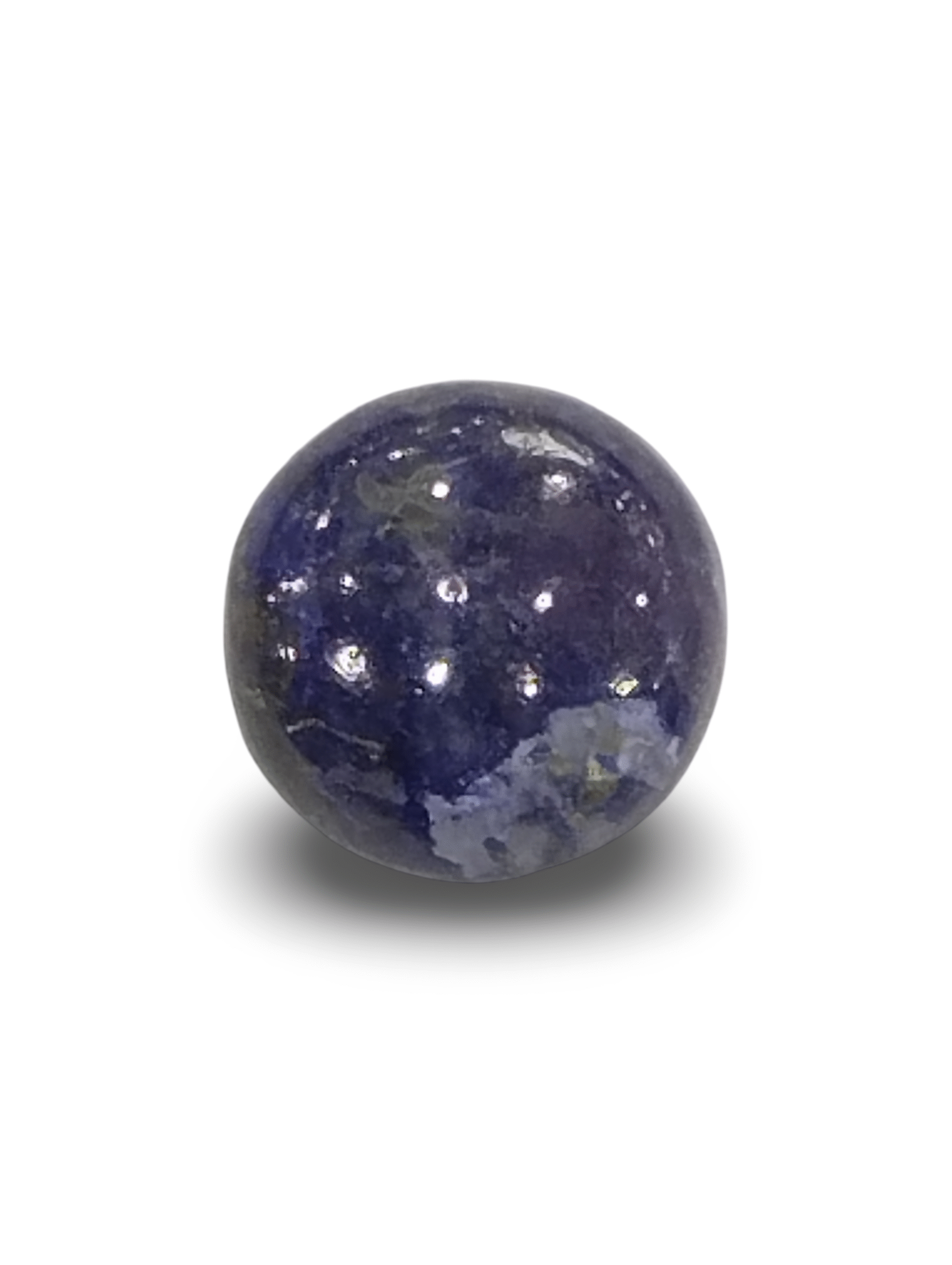 Natural Lapis Lazuli |1H20| Round Shape | IGC Certified Certificate No.: IGCDKBAJ44676