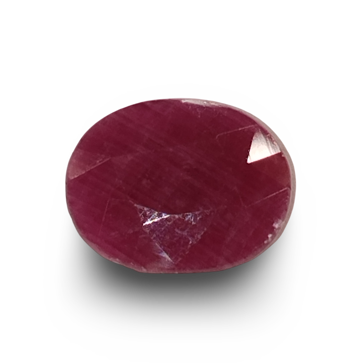 Natural Ruby |8H50| Certified Oval Cut | Rich Red Corundum No.: IGCDKBAJ47505