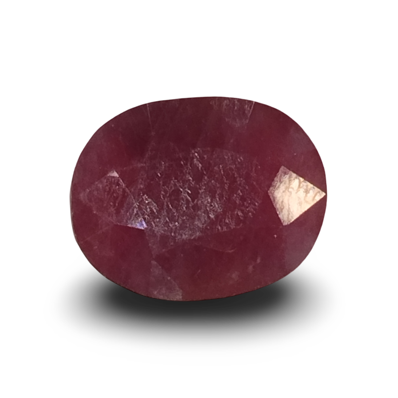Natural Ruby | Certified Oval Cut Red Corundum No.: IGCDKBAJ44846
