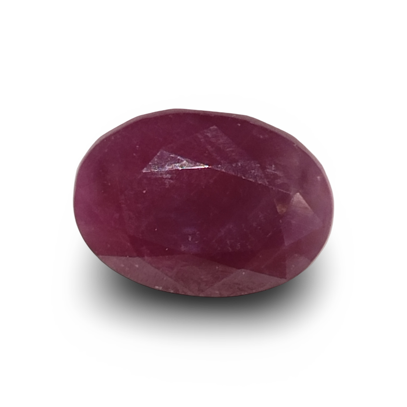 Natural Ruby | 5H50|Certified Oval Mix Red Corundum Gemstone Number: IGCDKBAJ41389