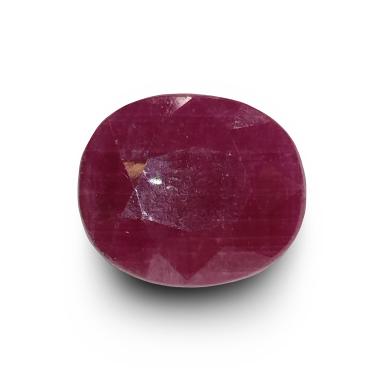 Natural Ruby |8H50| Certified Oval Red Corundum Gemstone Number: IGCDKBAJ47512