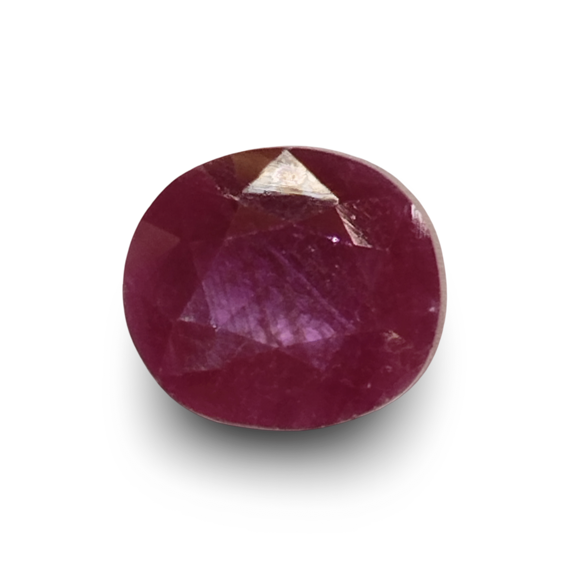 Natural Ruby |8H50| Certified Red Corundum Gemstone - Oval Cut Number: IGCDKBAJ47510