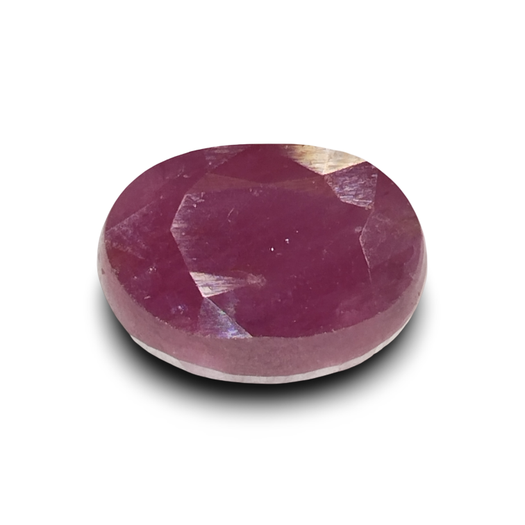Natural Ruby |5H50| Certified Red Oval Mix Corundum Gemstone No.: IGCDKBAJ41386