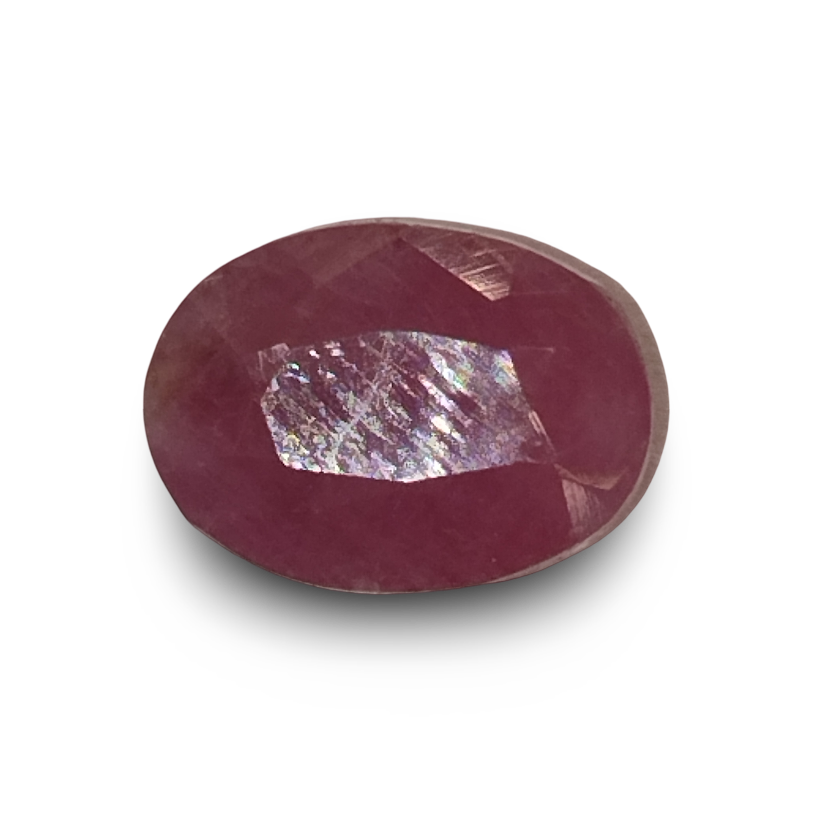 Natural Ruby |5H50| Oval Cut | IGC Certified Number: IGCDKBAJ44814