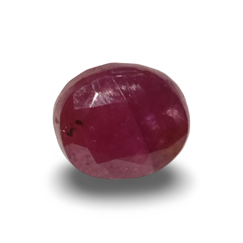 Natural Ruby |5H50| Oval Cut | IGC Certified Number: IGCDKBAJ44820