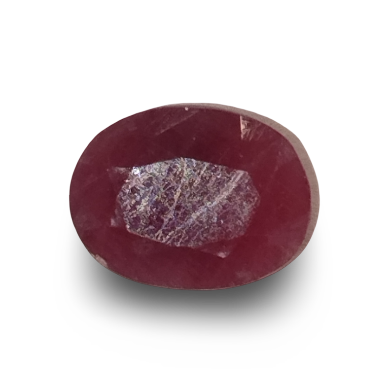 Natural Ruby |5H50| Oval Cut | IGC Certified Number: IGCDKBAJ44838