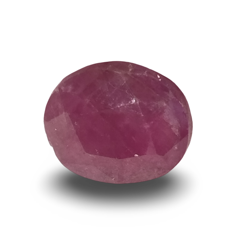 Natural Ruby |5H50| Oval Cut | IGC Certified Number: IGCDKBAJ44843