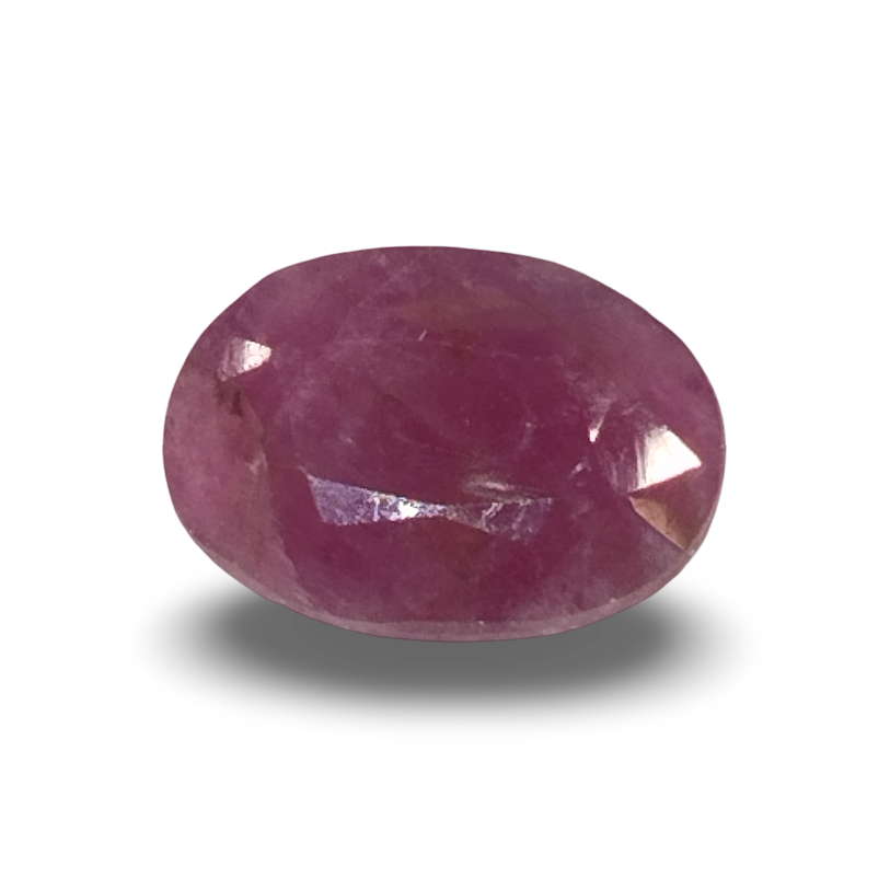 Natural Ruby |5H50| Oval Cut | IGC Certified No.: IGCDKBAJ44826