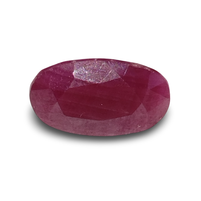 Natural Ruby | 5H50|Oval Cut | IGC Certified Number: IGCDKBAJ47503