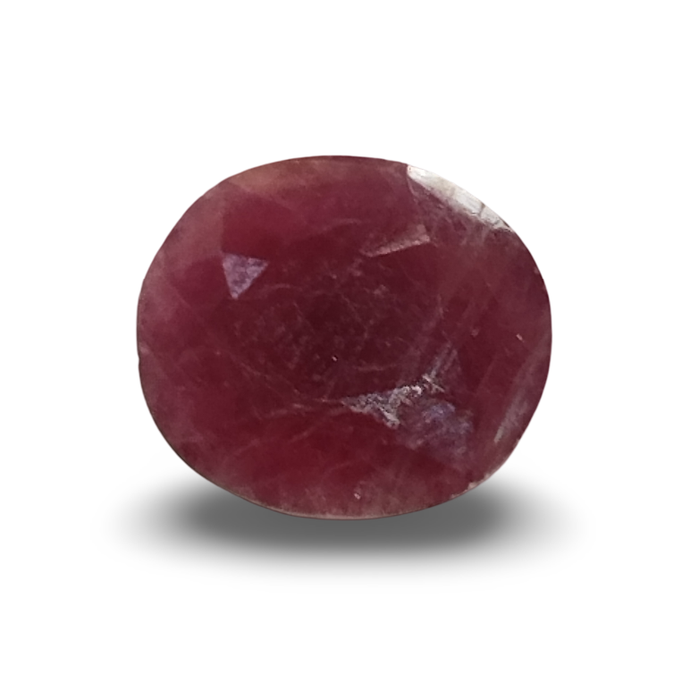 Natural Ruby |5H50| Oval Cut | Rich Red Color | IGC Certified No.: IGCDKBAJ44835