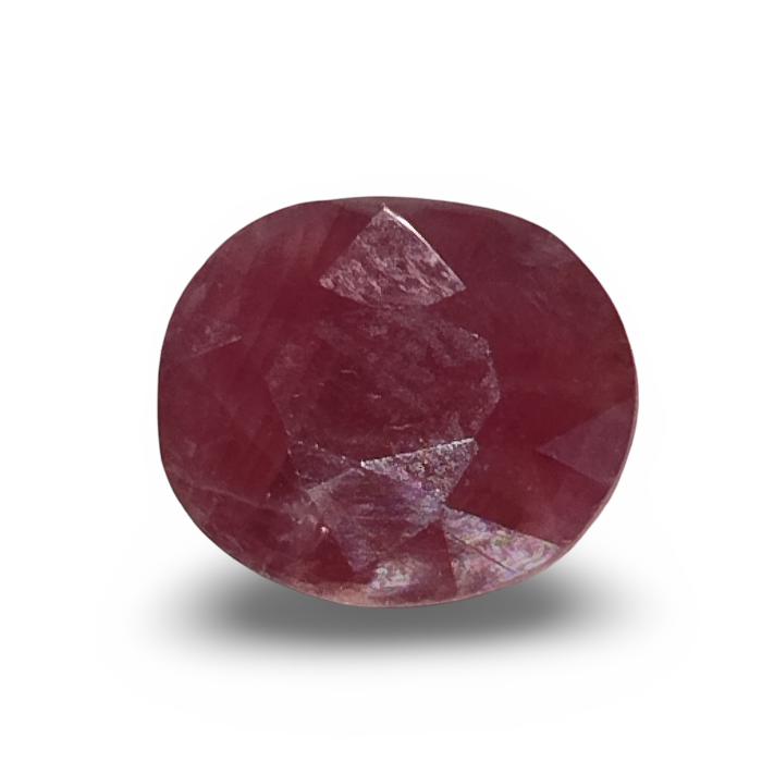 Natural Ruby | Oval Cut | Rich Red Hue | IGC Certified Certificate No.: IGCDKBAJ44813