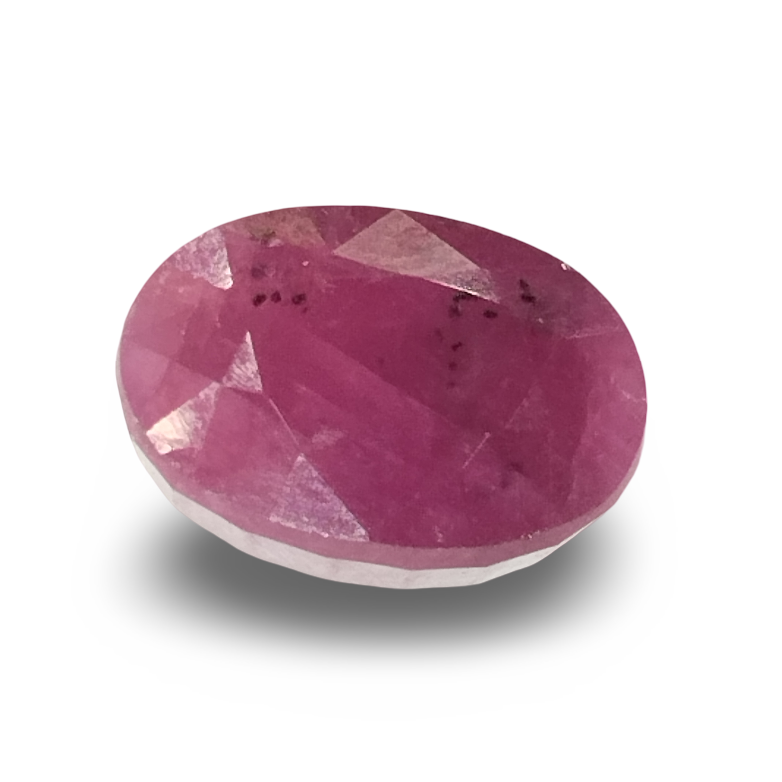 Natural Ruby |5H50| Oval Mix Cut | IGC Certified Number: IGCDKBAJ42660
