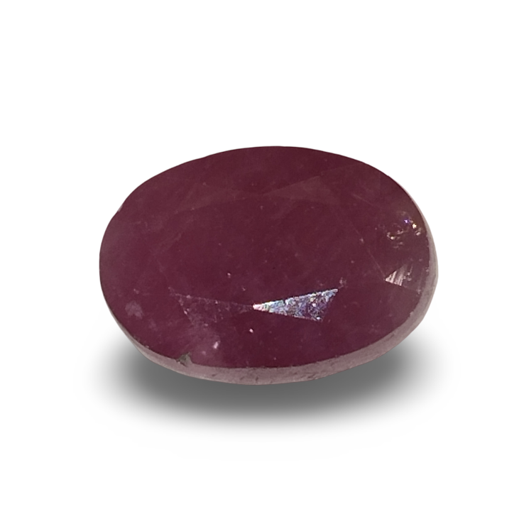 Natural Ruby | Oval Mix Cut Red Gemstone | IGC Certified No.: IGCDKBAJ41392