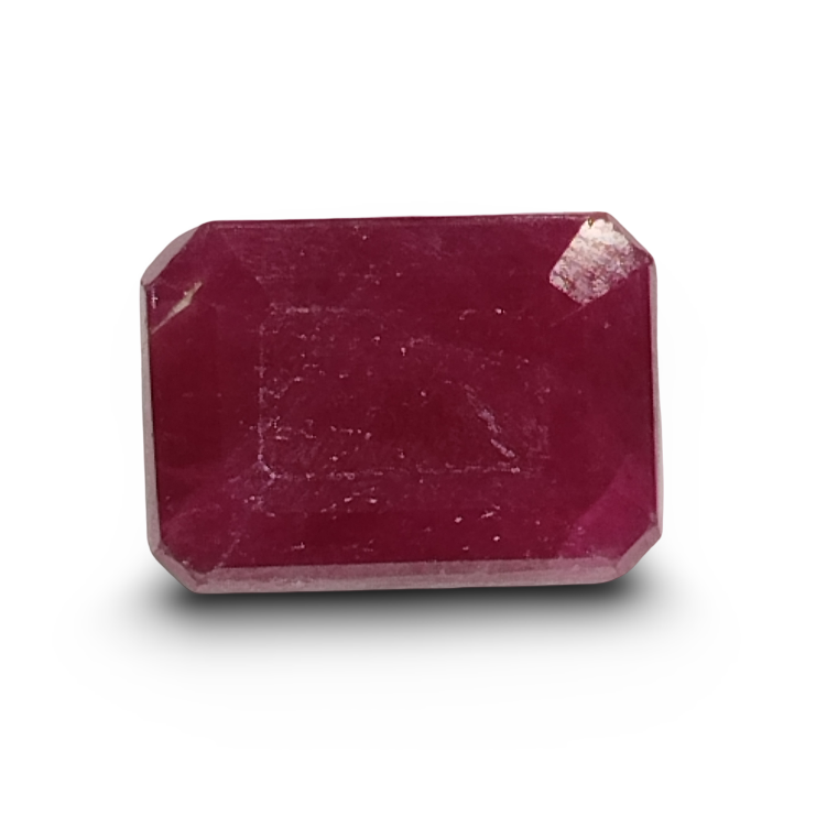 Natural Ruby |5H50| Rectangle Cut | IGC Certified Number: IGCDKBAJ47497