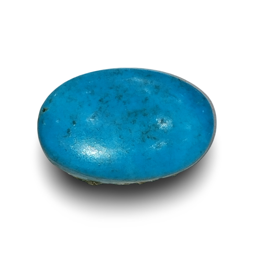 Natural Turquoise | Certified | Oval Cut | Sea Blue Certificate No.: IGCDKBAJ44709