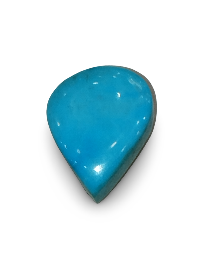 Natural Turquoise | Certified | Pear Shape | Sea Blue Description: Certificate No.: IGCDKBAJ44684