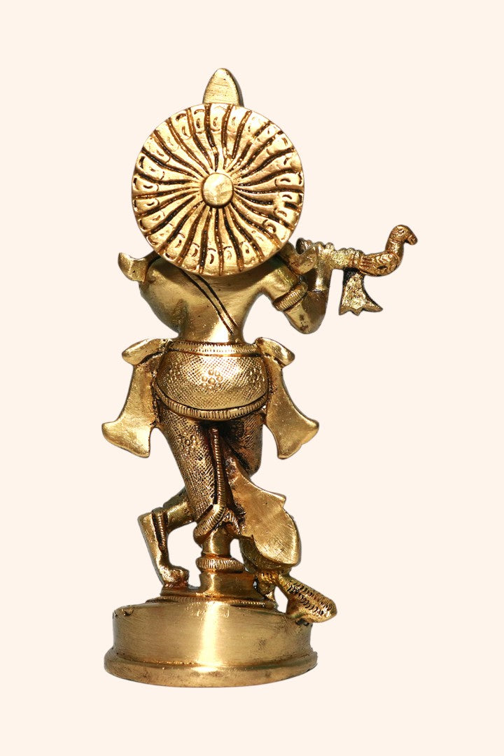 Destiny Star Stores BRASS KRISHNA JI STATUE