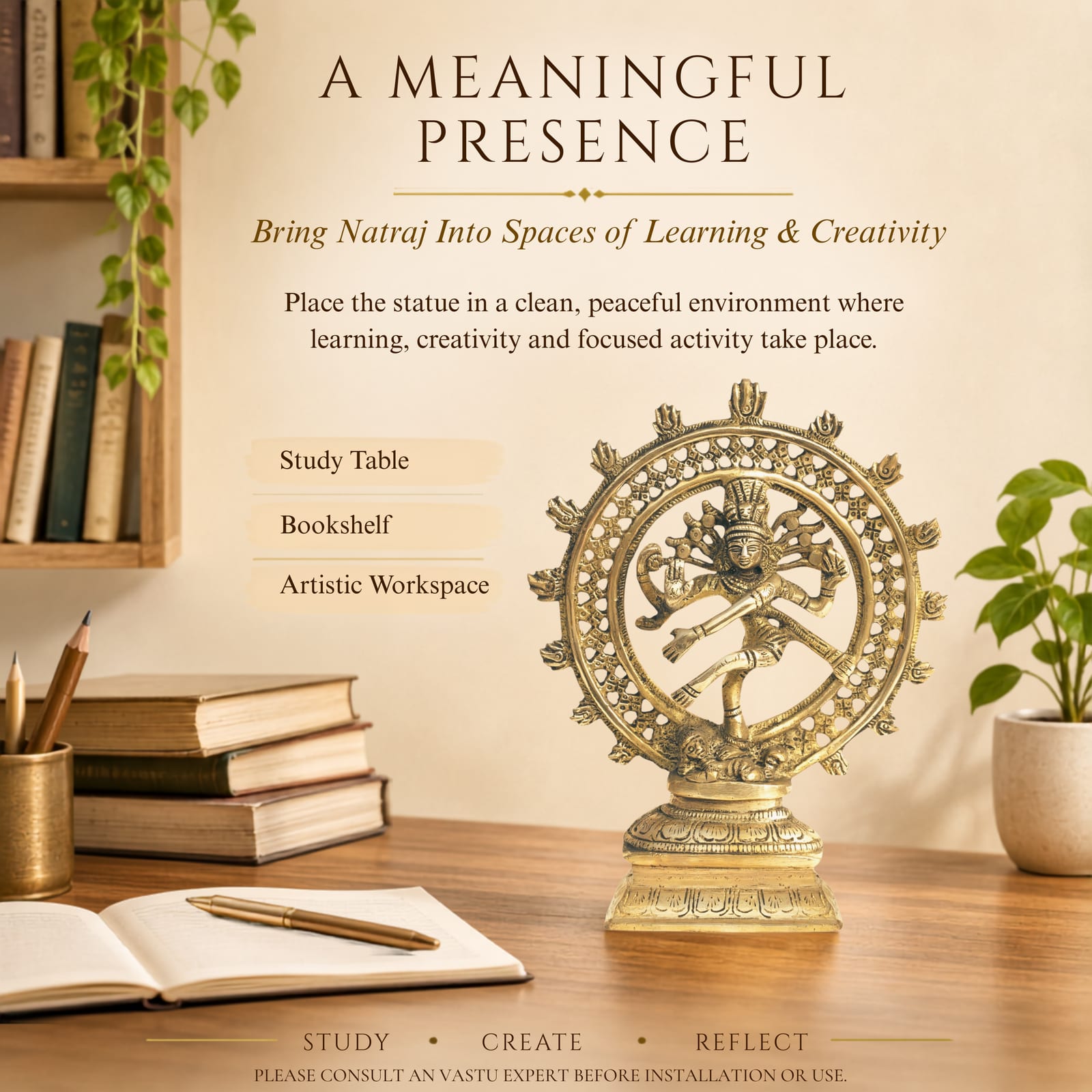 Destiny Star Stores BRASS NATRAJ JI