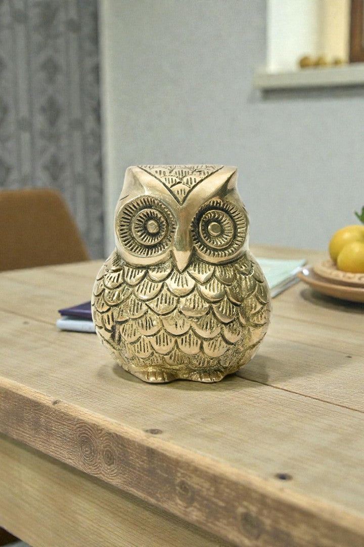 Destiny Star Stores BRASS OWL STATUE