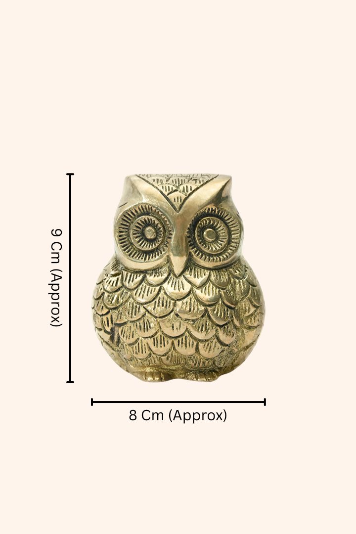 Destiny Star Stores BRASS OWL STATUE