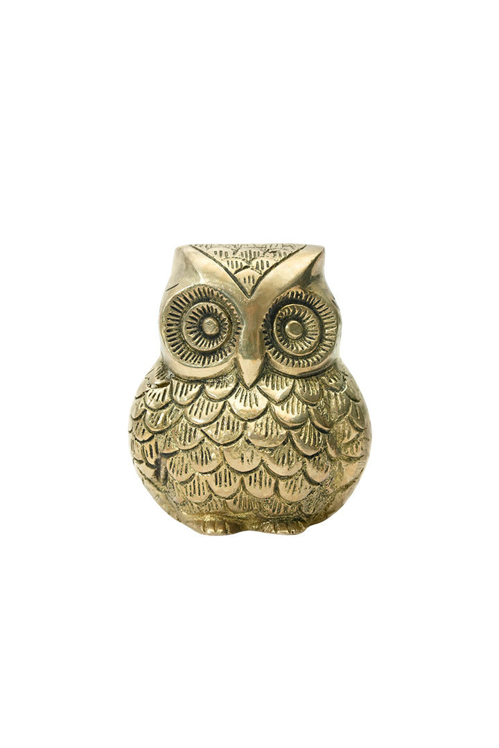 Destiny Star Stores BRASS OWL STATUE