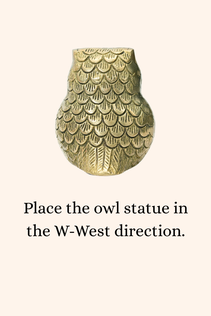 Destiny Star Stores BRASS OWL STATUE