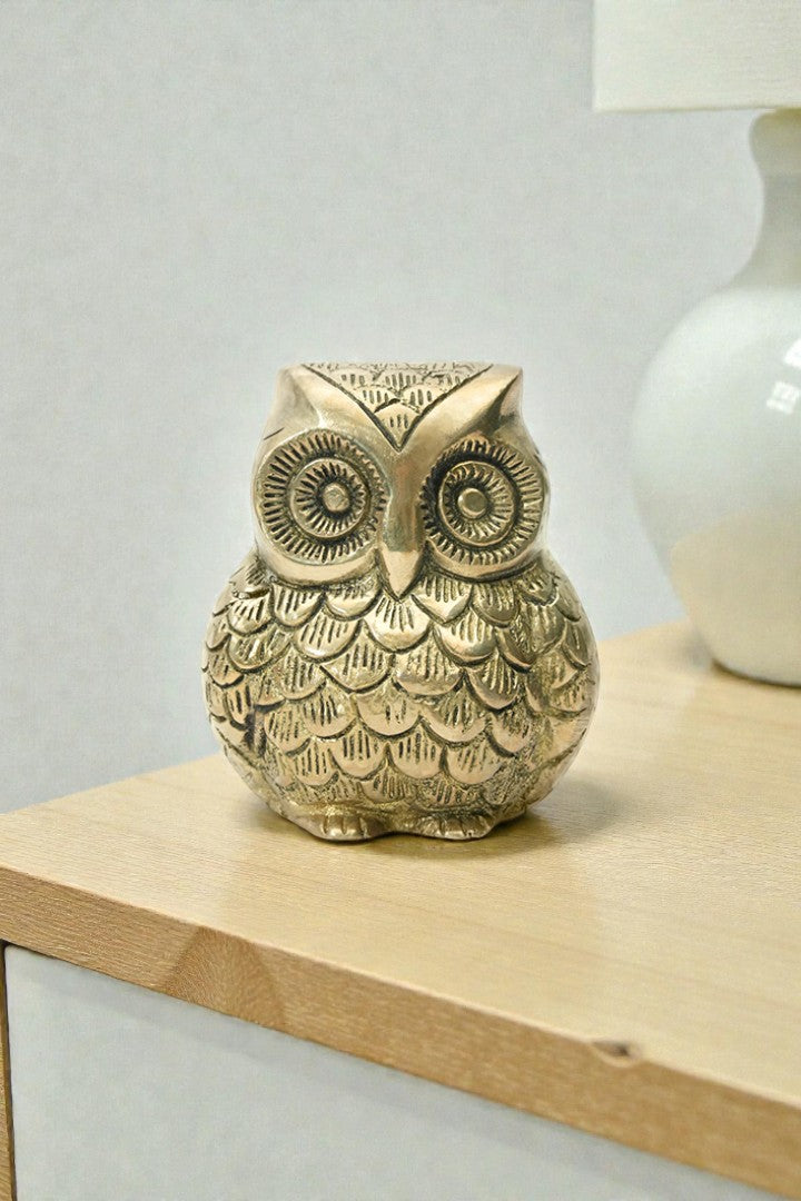 Destiny Star Stores BRASS OWL STATUE