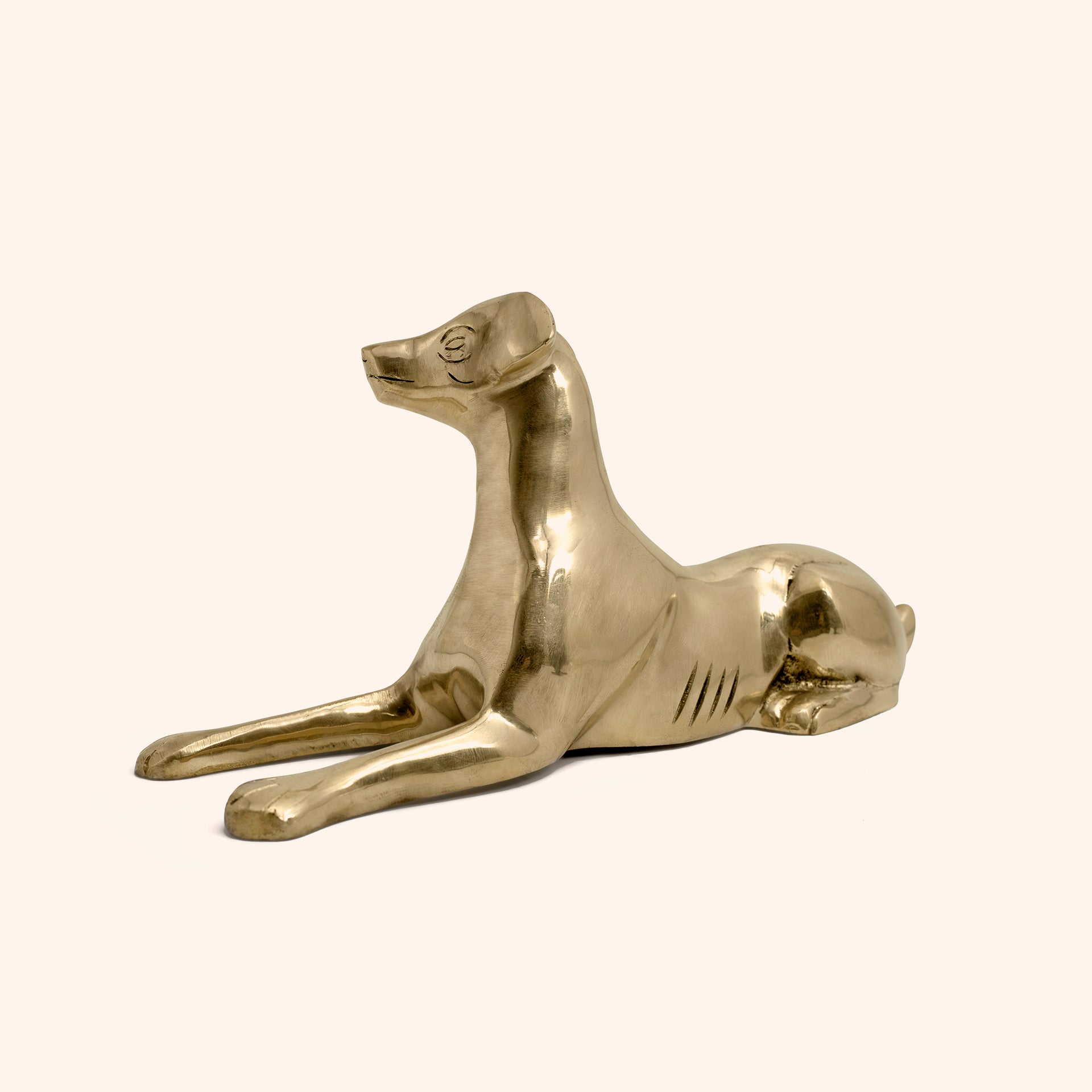 Destiny Star Stores BRASS DOG  STATUE