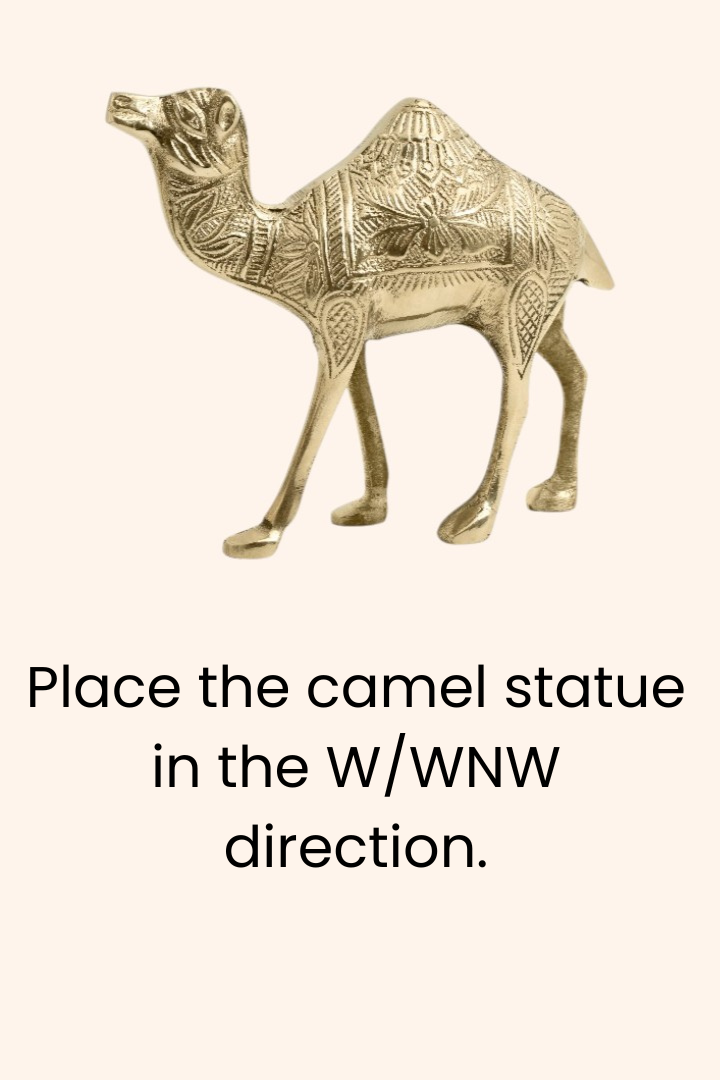 Destiny Star Stores BRASS DESIGN CAMEL STATUE