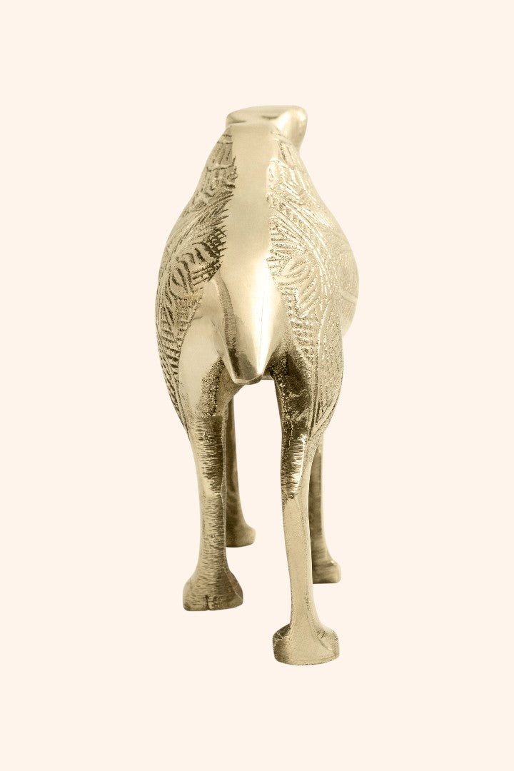 Destiny Star Stores BRASS DESIGN CAMEL STATUE