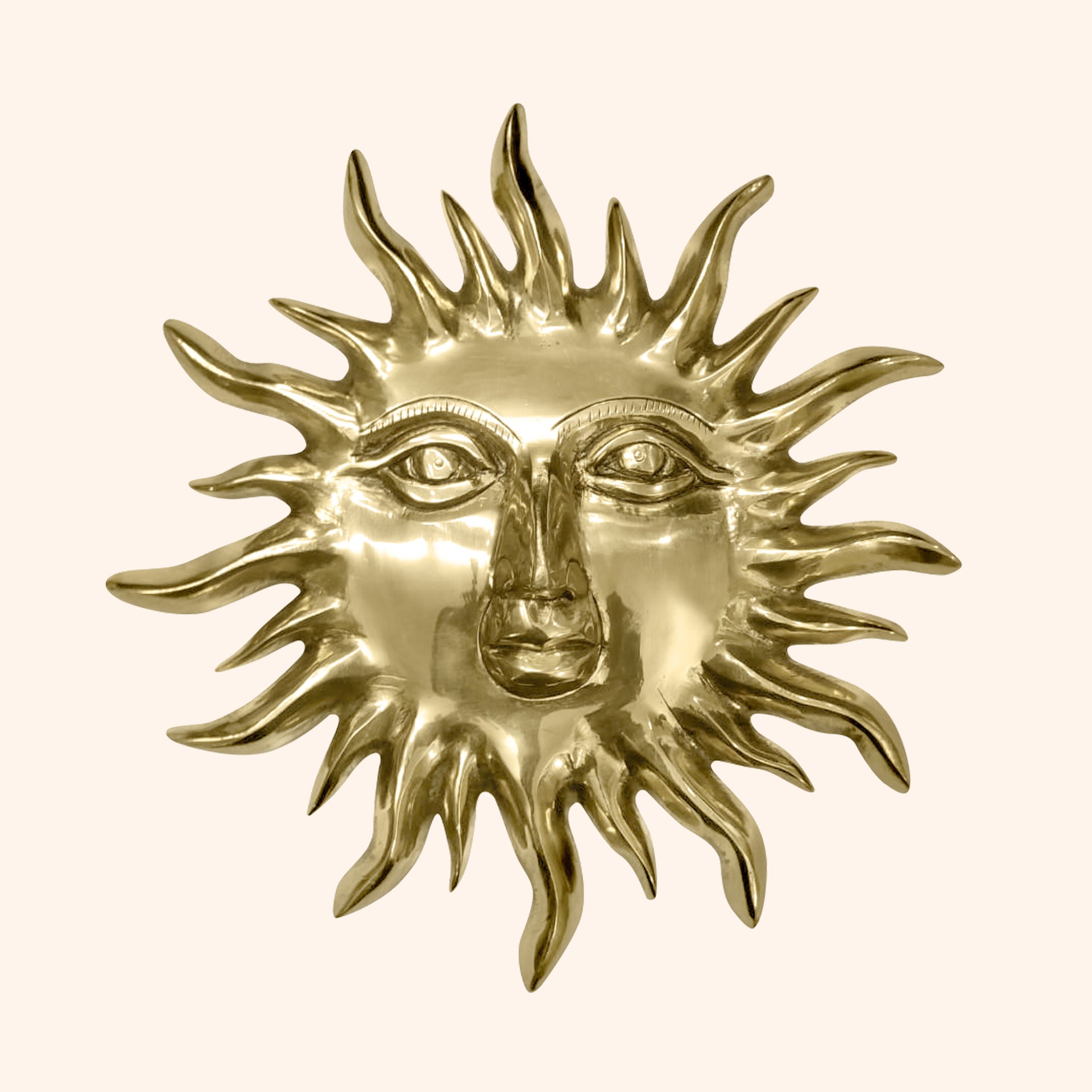 Destiny Star Stores BRASS BIG SUN 01 STATUE