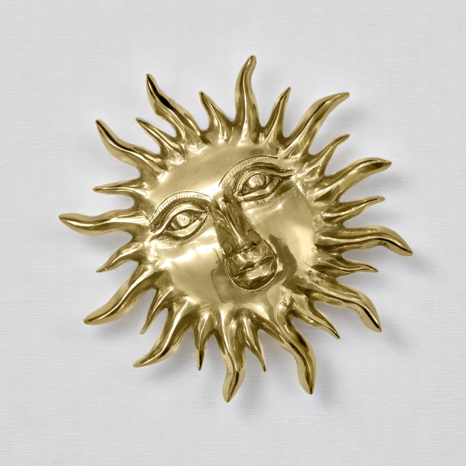 Destiny Star Stores BRASS BIG SUN 01 STATUE