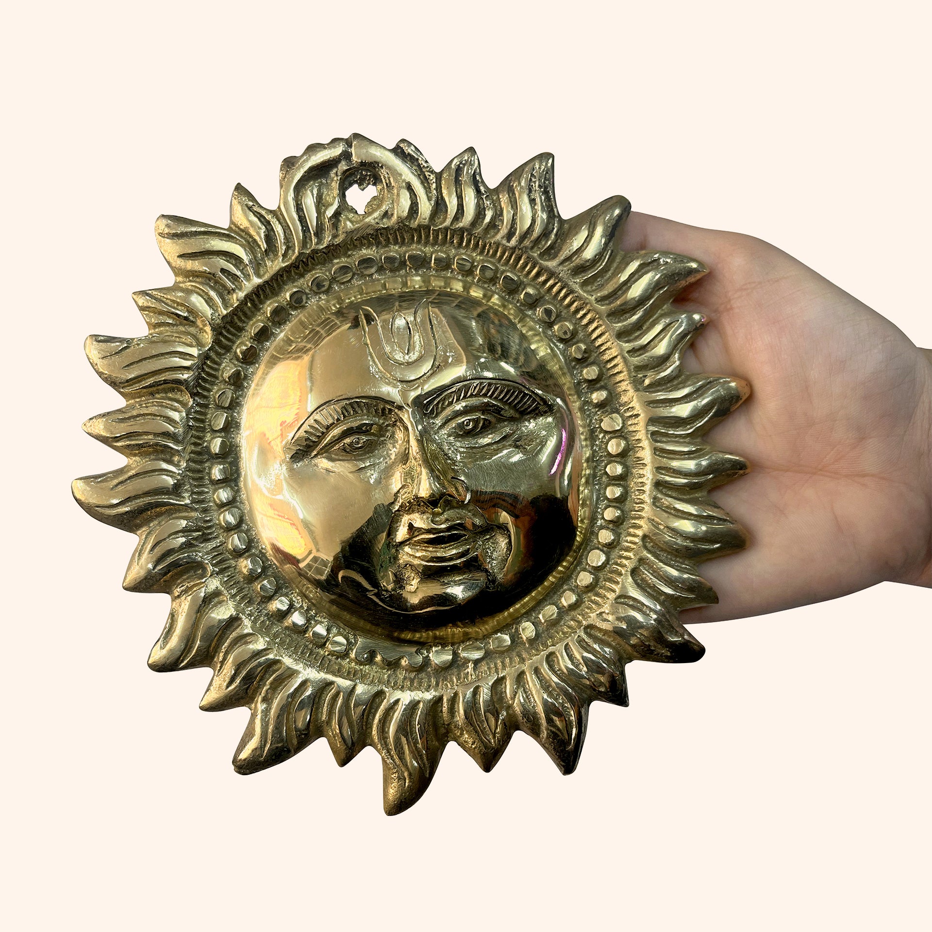 Destiny Star Stores BRASS NEW FACE SMALL SUN