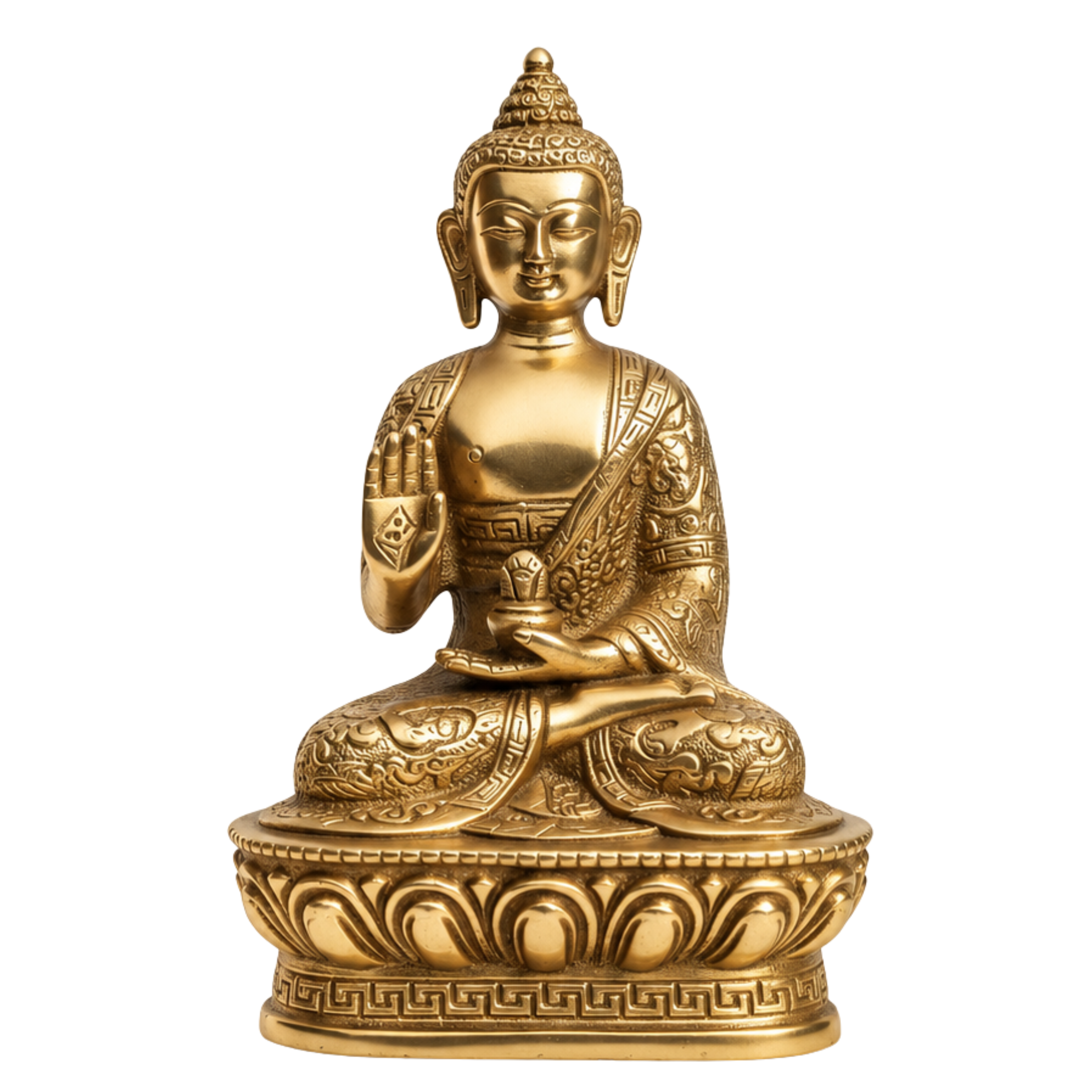 Destiny Star Stores BRASS BUDDHA JI STATUE