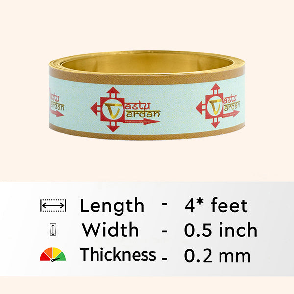 Destiny Star Stores 4 FEET 0.5 INCH BRASS STRIP