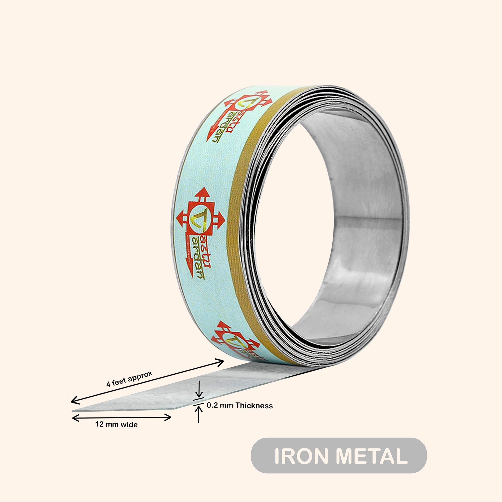 Destiny Star Stores 4 FEET 0.5 INCH IRON STRIP
