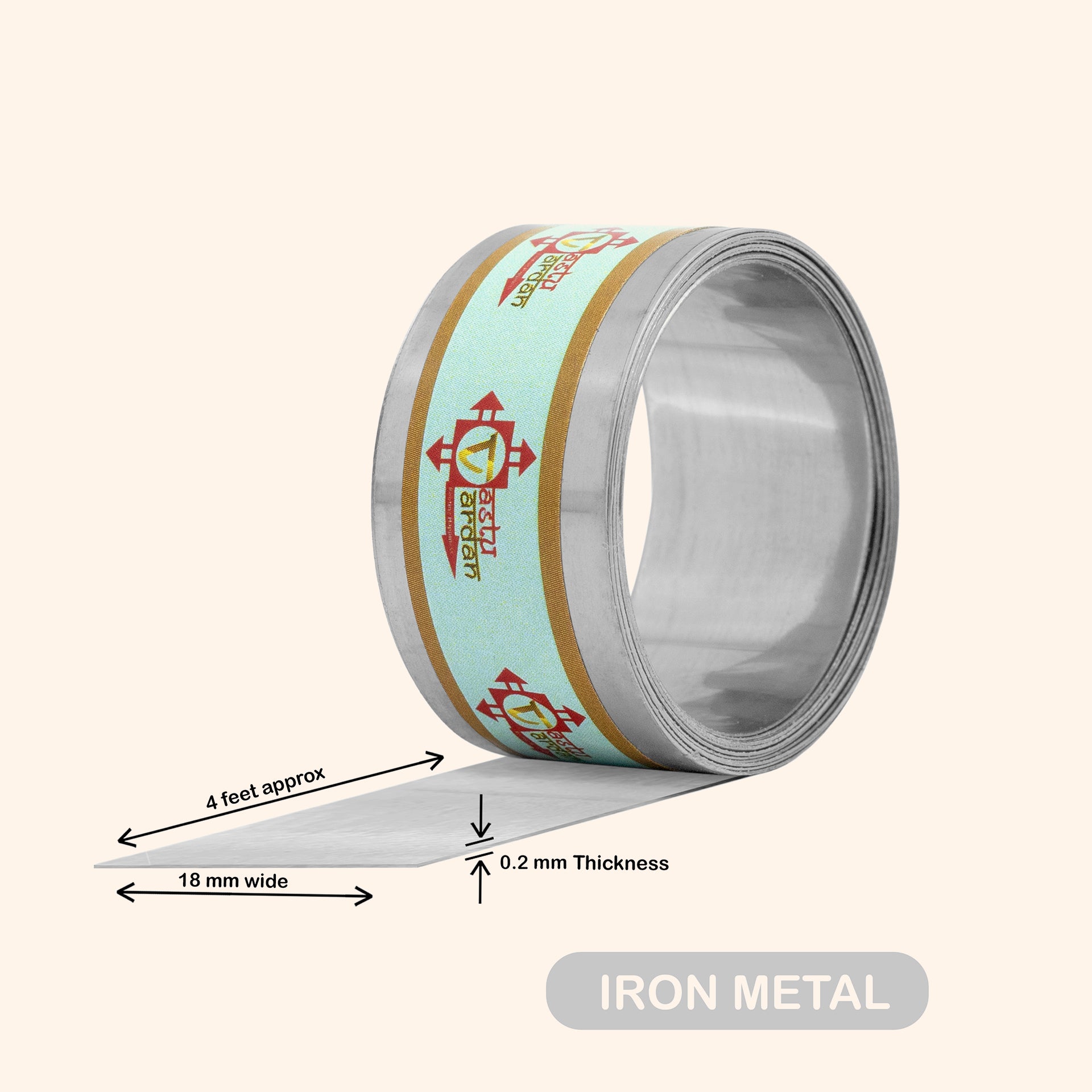 Destiny Star Stores 4 FEET 0.75 INCH IRON STRIP