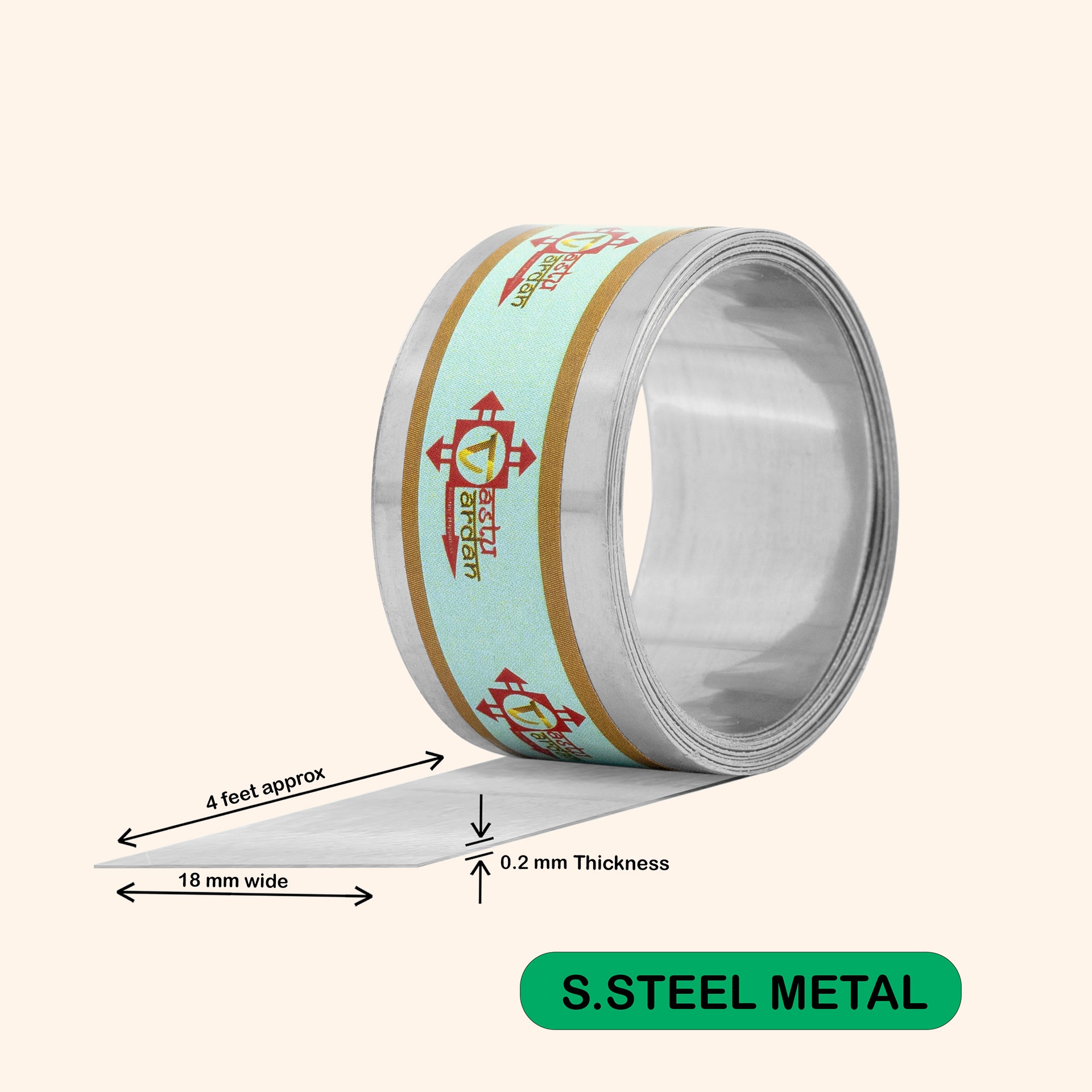 Destiny Star Stores 4 FEET 0.75 INCH STAINLESS STEEL STRIP