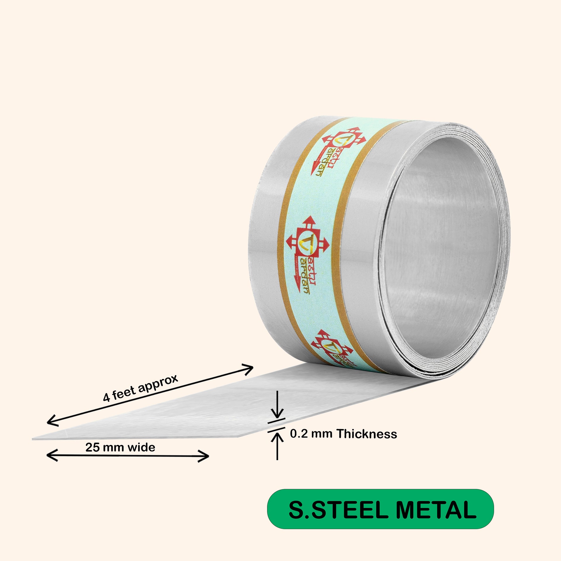 Destiny Star Stores 4 FEET 1 INCH STAINLESS STEEL STRIP