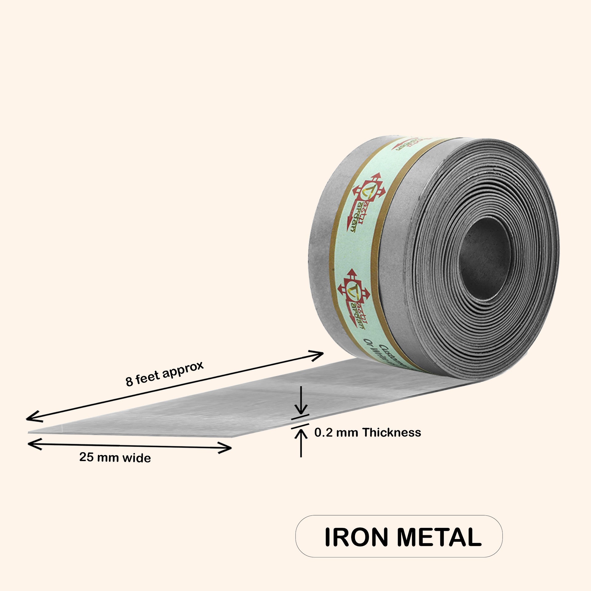 Destiny Star Stores 8 FEET 1 INCH IRON STRIP