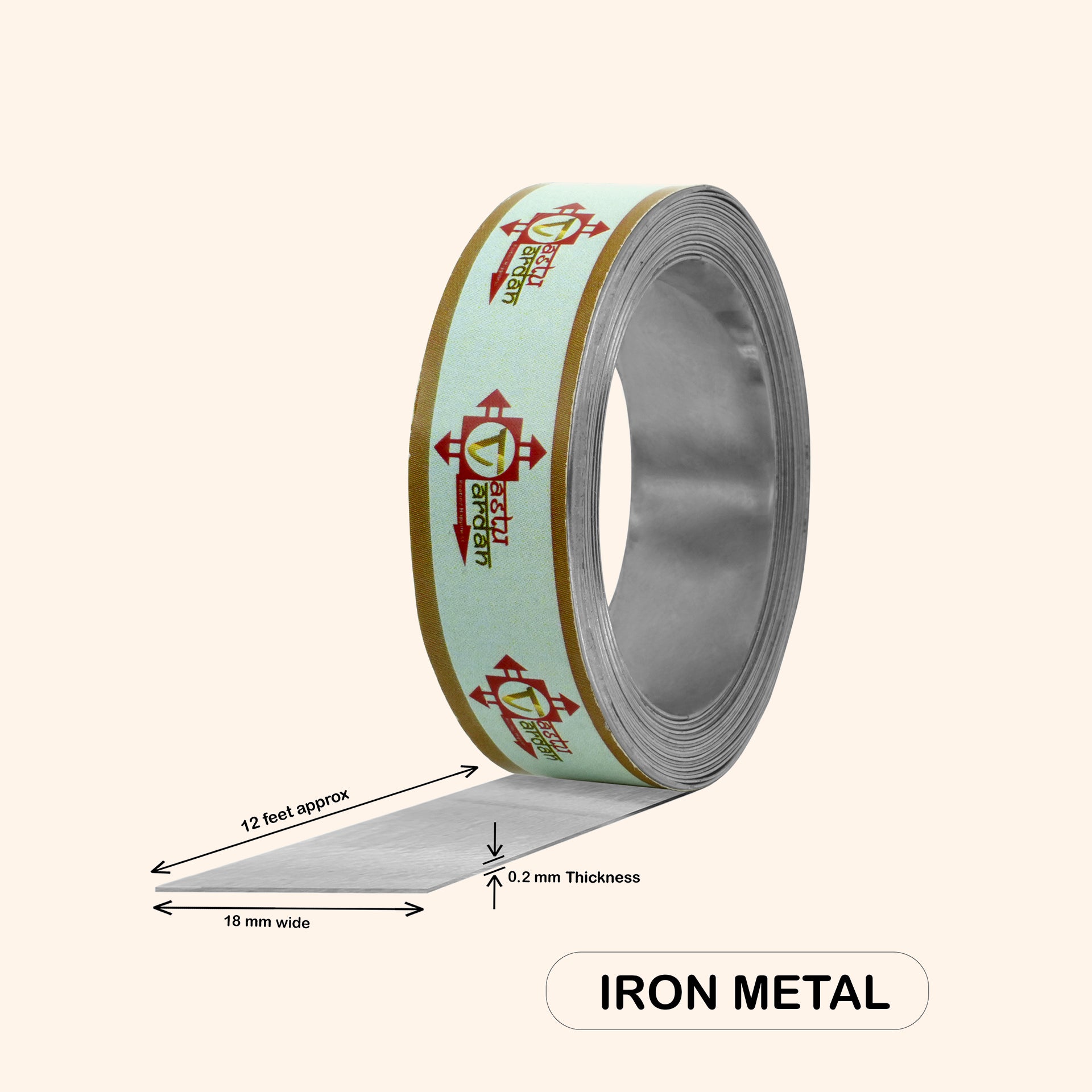 Destiny Star Stores 12 FEET 0.5 INCH IRON STRIP