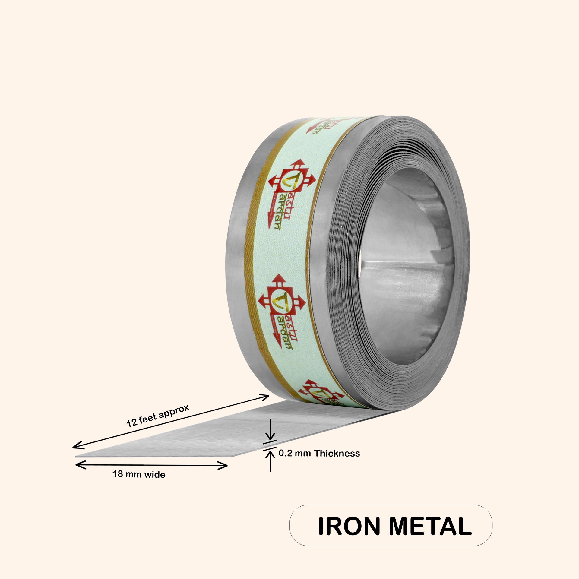 Destiny Star Stores 12 FEET 0.75 INCH IRON STRIP