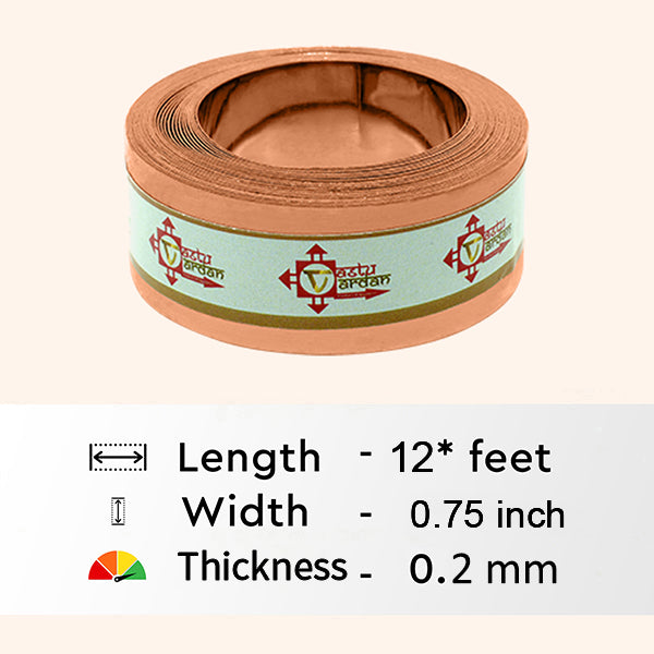 Destiny Star Stores 12 FEET 0.75 INCH COPPER STRIP