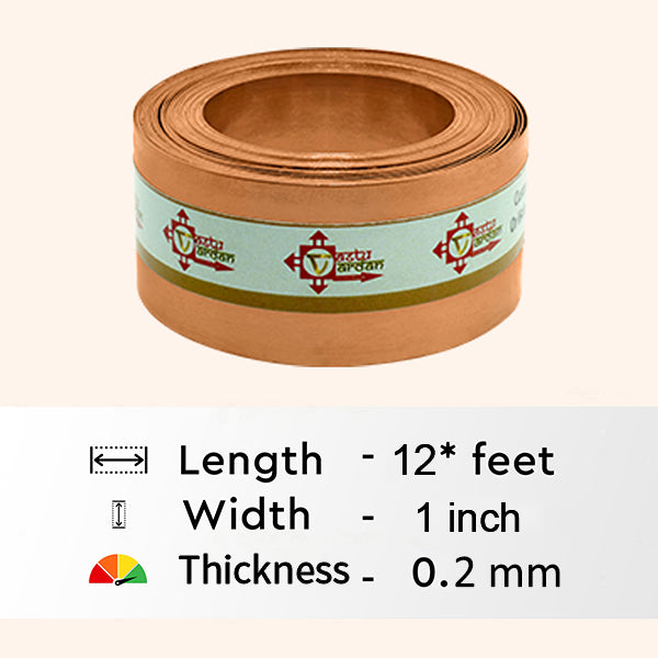 Destiny Star Stores 12 FEET 1 INCH COPPER STRIP