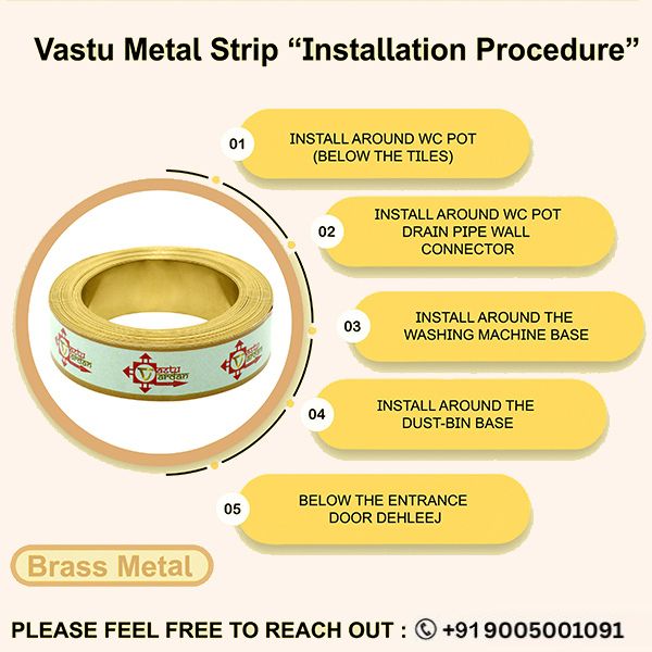 Destiny Star Stores 12 FEET 0.5 INCH BRASS STRIP