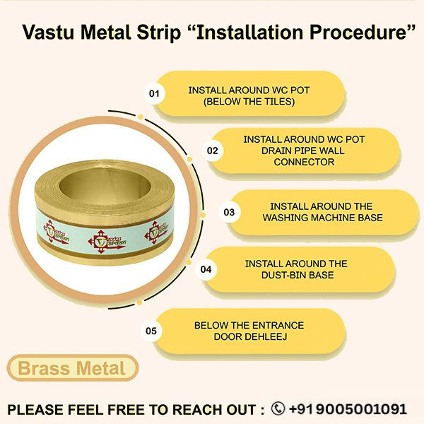 Destiny Star Stores 12 FEET 0.75 INCH BRASS STRIP