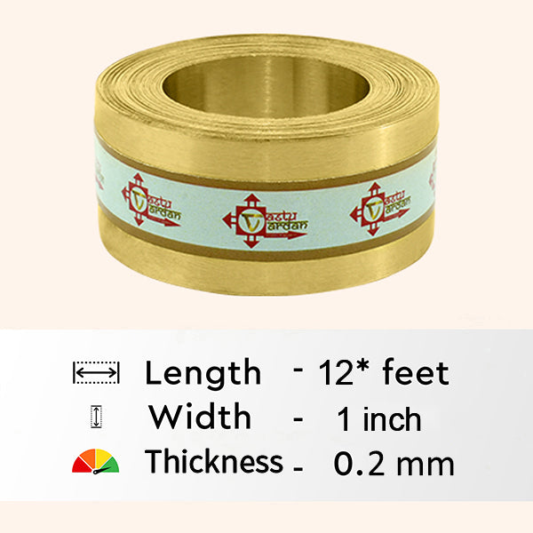 Destiny Star Stores 12 FEET 1 INCH BRASS STRIP