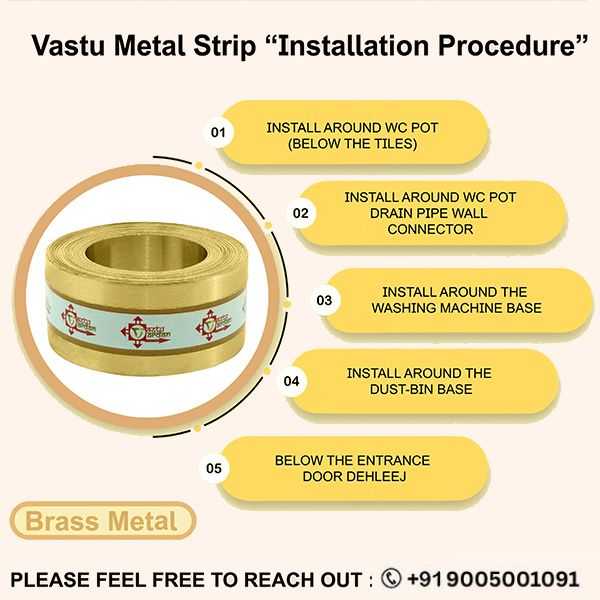 Destiny Star Stores 12 FEET 1 INCH BRASS STRIP
